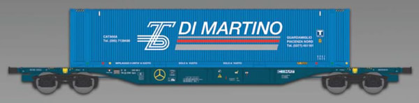 ACME AC40400 - Container wagon Type Sgnss ’60 CEMAT with “Di Martino”