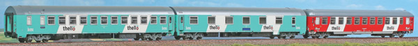 ACME AC55222 - 3 pcs. Passenger car set “Thello” night train