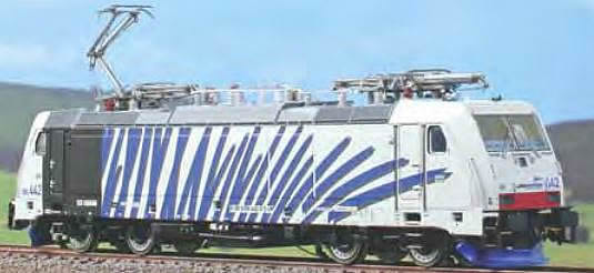ACME AC60406 - Electric Locomotive TRAXX 186 442 Zebra - Blue (Limited Edition)
