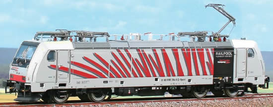 ACME AC60409 - Electric Locomotive TRAXX 186 284 Zebra - Red (Limited Edition)