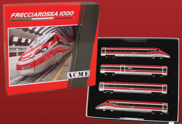 ACME AC70201D - High speed train Frecciarossa 1000  Set composed by cars 1, 3, 7 and 8