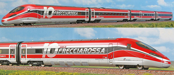 ACME AC70204 - (Anniversary Set) FS Trenitalia 8-Piece High Speed Train Set Frecciarossa 1000 Ep.IV 