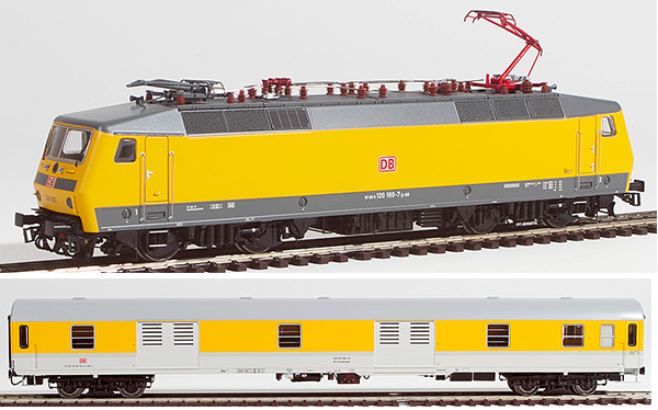 ACME AC79075 - German Electric Locomotive 120 502 + Luggage Car of the DB (DCC Sound Decoder)