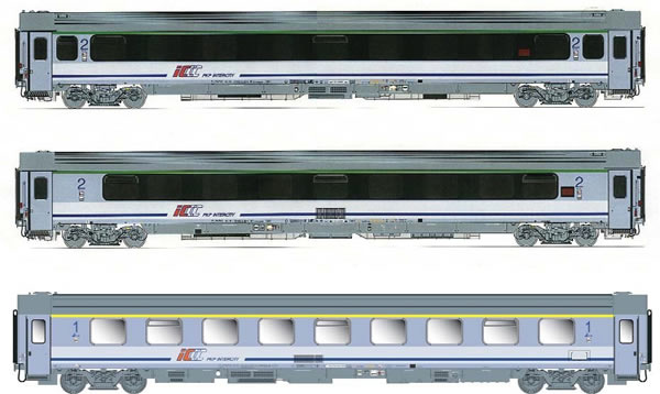 ACME AC90033 - Polish 3pc Passenger Coach Set for internal services of the PKP.