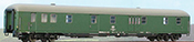 Dm 903 baggage car, DB green livery.