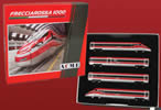 High speed train Frecciarossa 1000  Set composed by cars 1, 3, 7 and 8