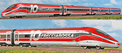 (Anniversary Set) FS Trenitalia 8-Piece High Speed Train Set Frecciarossa 1000 Ep.IV 