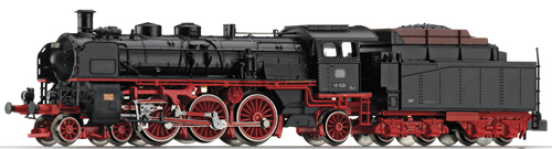 Arnold 2086 - Steam locomotive with tender, class 18.5, with improved drive DB