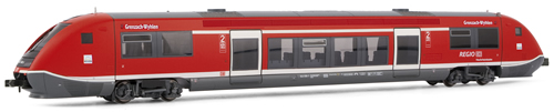 Arnold 2096 - Diesel Regional railcar, class 641, running number 641 016-1, livery “Grenzach-Whylen”, DB AG