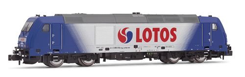 Arnold 2154 - Diesel locomotive, class 285, running number 285 121 of the LOTOS