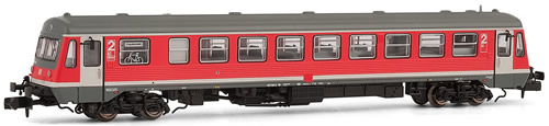 Arnold 2156 - Diesel Railcar BR 627 005, road number 627 005-2, red livery , DB