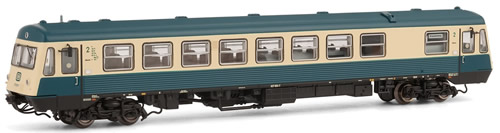 Arnold 2157 - Diesel Railcar BR 627 003, road number 627 001-1, blue/beige livery, DB