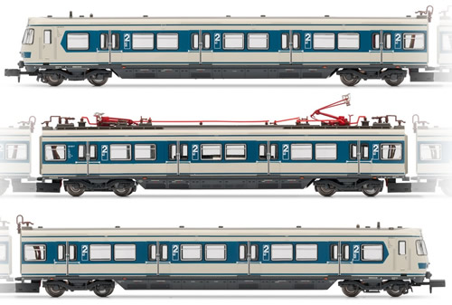 Arnold 2164 - Electrical S-Bahn EMU, class 420, S-Bahn Munich, blue/grey DB