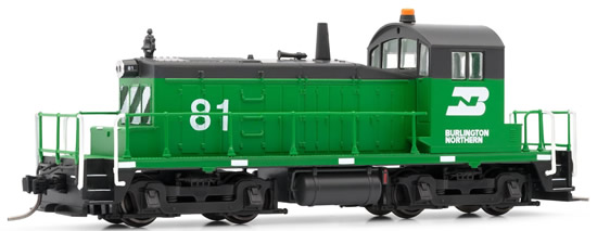 Arnold 2252 - USA Diesel Locomotive EMD SW1 of the Burlington Northern - 81