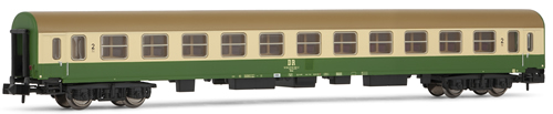 Arnold 4074 - Coach type Bom, “Halberstädter”, green/beige, 2nd class DR