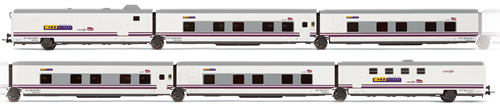Arnold 4090 - Set x 6 coach units,Talgo Hotel train, Elipsos Renfe