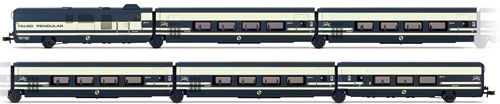 Arnold 4093 - Set x 6 coach units,Talgo Pendular RENFE