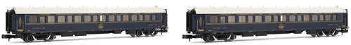 Arnold 4107 - Set x 2 coach units, CIWL Venice Simplon (2 sleeping coaches)