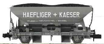 Arnold 6029 - Hopper wagon Haefliger + Kaeser - SBB