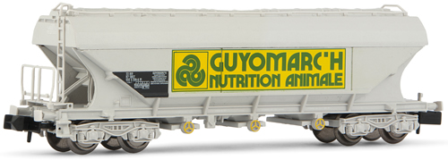Arnold 6135 - Hopper wagon, with flat sides, Guyomarch, SNCF