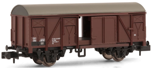 Arnold 6206 - Closed wagon type Gs, livery brown, ÖBB Epoch IV