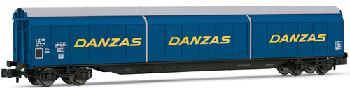 Arnold 6235 - Sliding walls wagon DANZAS, type Habiqss DB