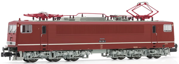 Arnold HN2372 - German Electric Locomotive Class 250 of the DR livery “oleanderrot”