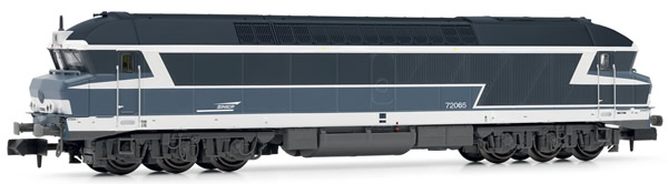 Arnold HN2381 - French Diesel Locomotive CC72065, blue, with white cap logo of the SNCF