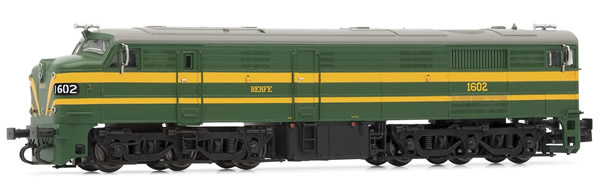 Arnold HN2409S - Spanish Diesel Locomotive class 316 of the RENFE (Sound)