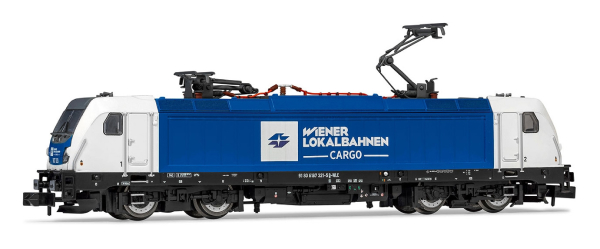 Arnold HN2436 - Electric locomotive class 187 in blue/cream livery