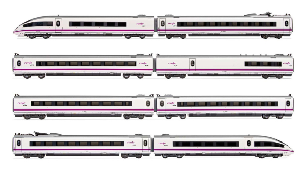 Arnold HN2445 - Spanish 8-unit highspeed EMU, AVE S-103 of the RENFE