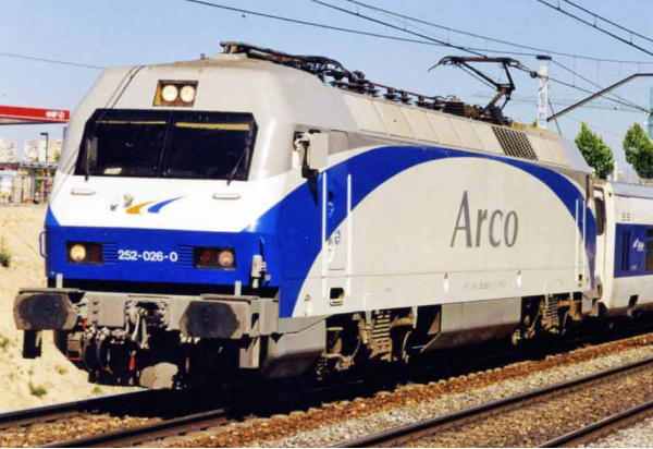 Arnold HN2450 - Spanish Electric locomotive 252 Arco of the RENFE