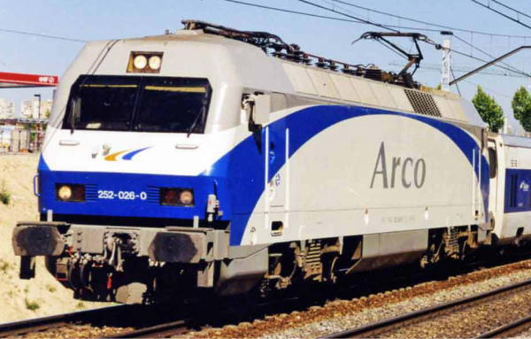 Arnold HN2450D - Spanish Electric locomotive 252 Arco of the RENFE