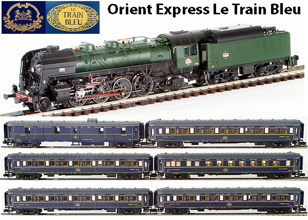 Arnold HN24831S - Orient Express Le Train Blue Set