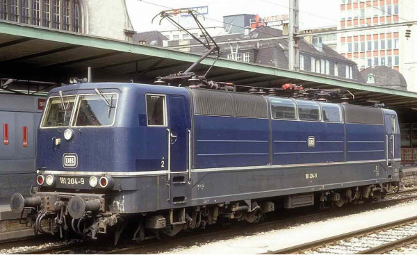 Arnold HN2491S - German Electric locomotive class 181.2 of the DB (Sound)
