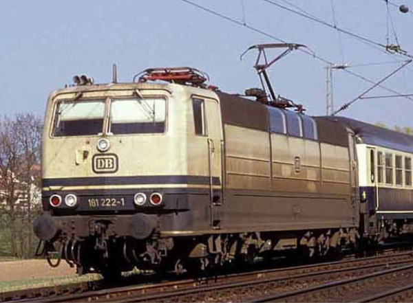 Arnold HN2492S - German Electric locomotive class 181.2 of the DB (Sound)