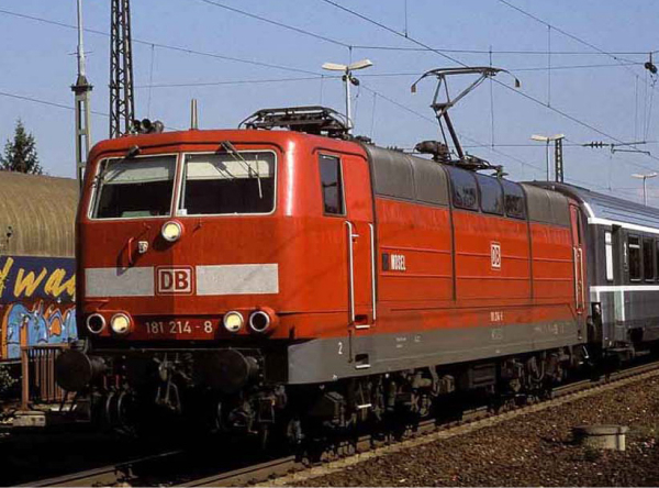 Arnold HN2493S - German Electric locomotive class 181.2 of the DB AG (Sound)