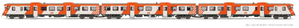 Arnold HN2540 - Spanish 3-part diesel railcar set series 592 of the RENFE