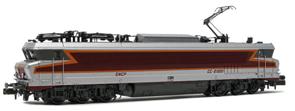 Arnold HN2585 - Electric locomotive CC 21001 in silver livery