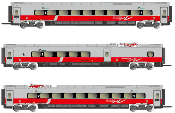 Arnold HN3506 - Trenitalia, 3-unit pack ETR 610 EuroStar