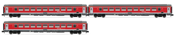 Arnold HN4203 - 3pc München-Nürmberg-Express Coach Set
