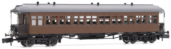 Arnold HN4235 - Costa coach, 3rd class, RENFE, low roof