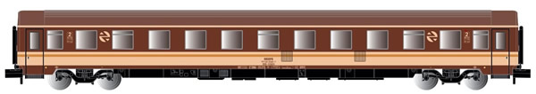 Arnold HN4276 - 2nd Class 10000 type coach in Estrella livery