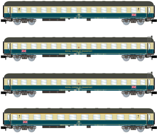 Arnold HN4297 -  4-unit pack coaches The Berliner