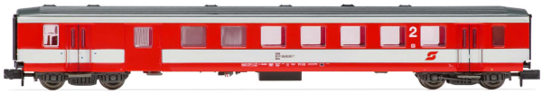 Arnold HN4326 - 2nd class Schlieren coach with luggage compartment, traffic red/grey livery