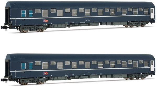 Arnold HN4343 - 2-unit pack of T2 sleeping coaches, logo dégradé