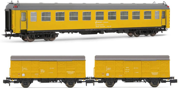 Arnold HN4456 - 3-unit set, Tren Taller Granada, type 5000 + 2 x J2 wagons