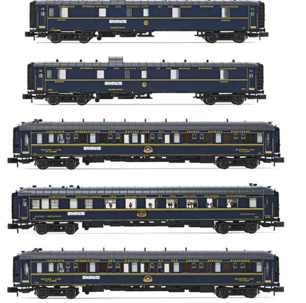 Arnold HN4465 - 5-unit pack Orient-Express, 140th anniversary pack