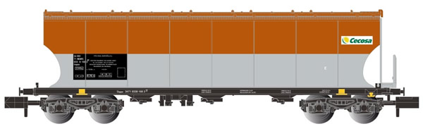 Arnold HN6409 - VTG Rail Spain, 4-axle round-sided silo wagon Cecosa