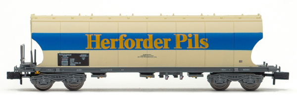 Arnold HN6430 - 4-axle silo wagon with arched silo walls, Herforder Pils